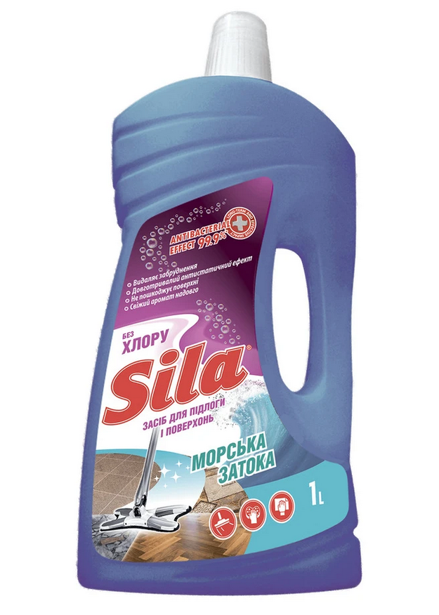 SILA Засіб для миття підлоги і поверхонь Морська затока